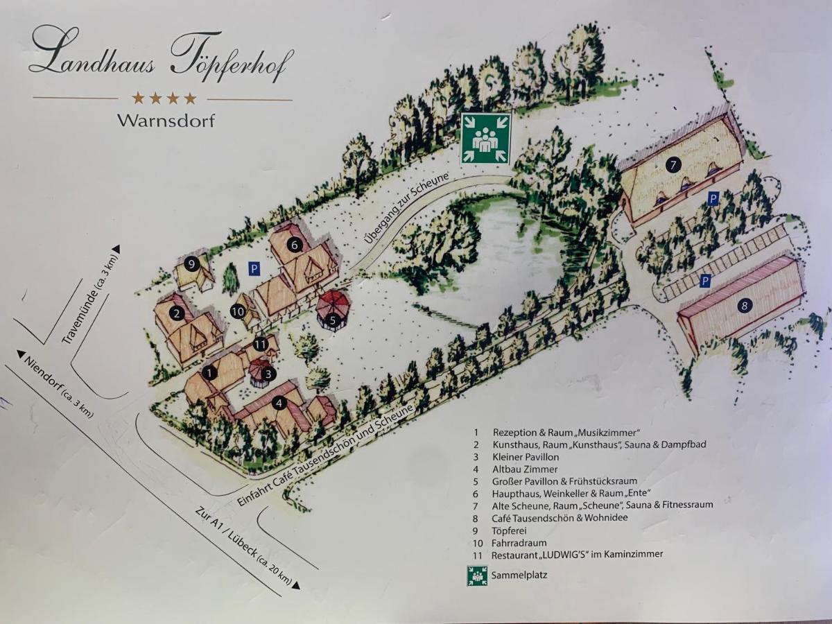 Landhaus Toepferhof Bei Travemuende Ratekau Kültér fotó